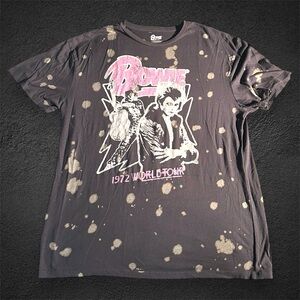 David Bowie 1972 Worldtour Tie Dye T-Shirt